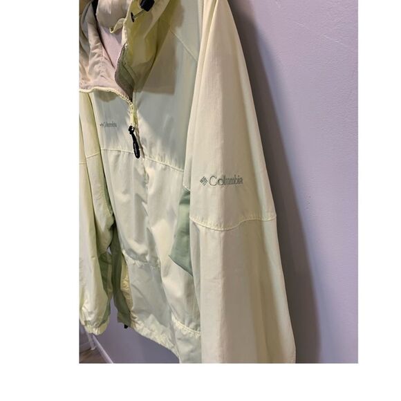 Columbia Packable 2Tone mint Green Women’s LightweightWindbreaker Si… - Picture 12 of 15